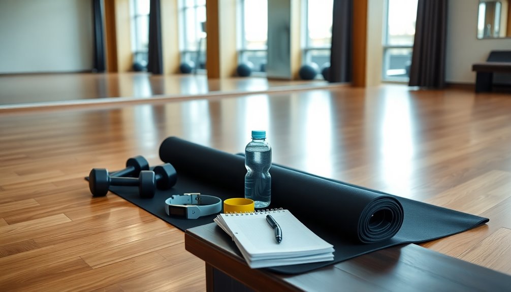 balanced fitness routine schedule