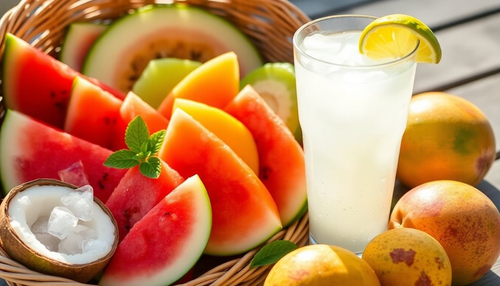 electrolyte rich summer hydration