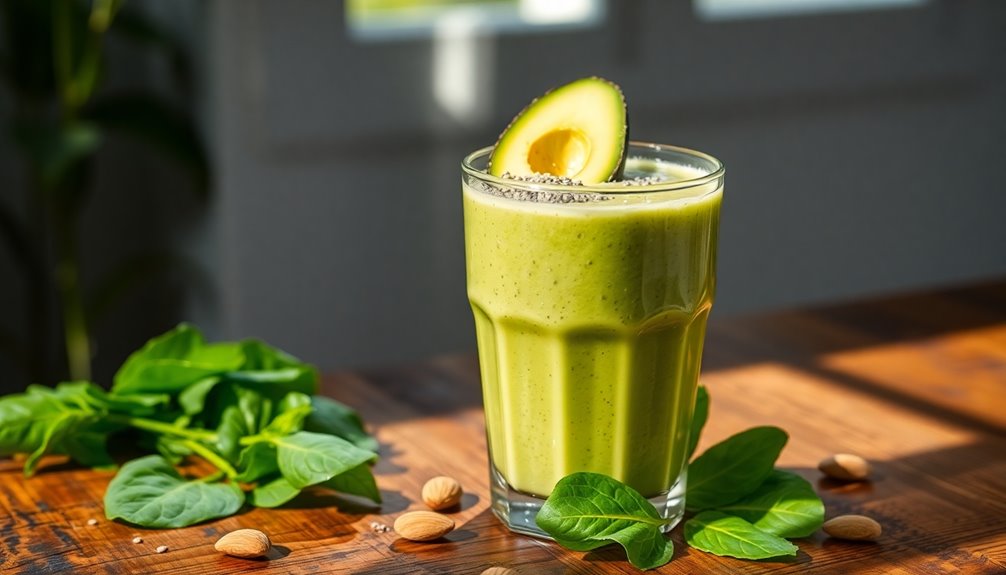 avocado spinach smoothie recipe