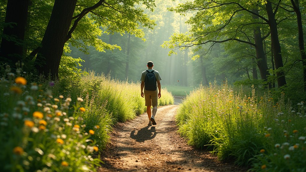 benefits of walking uncovered