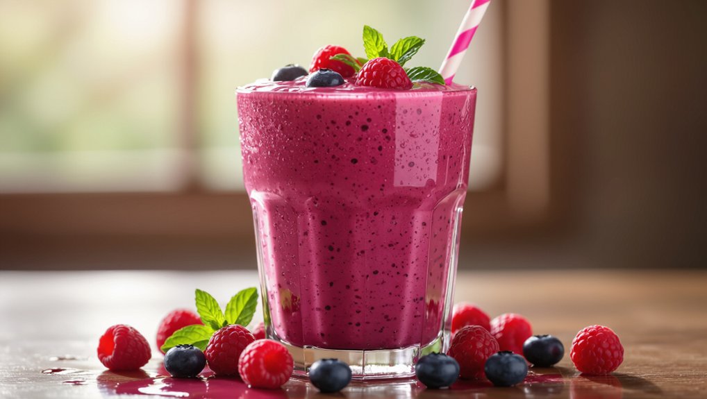 berry blast smoothie delight