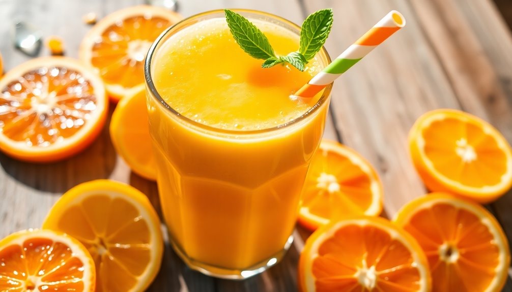 citrus smoothie for energy