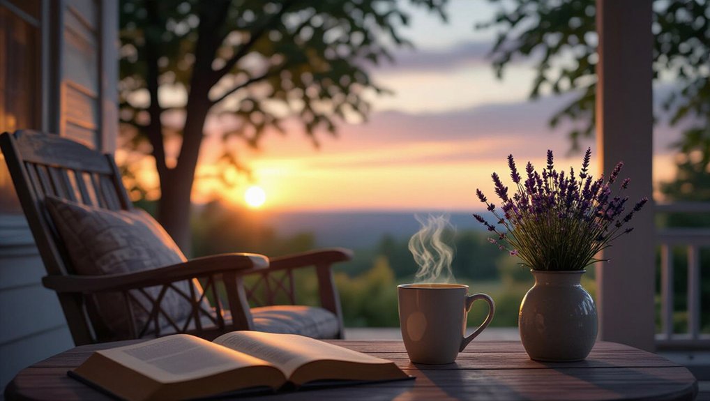 evening relaxation and preparation