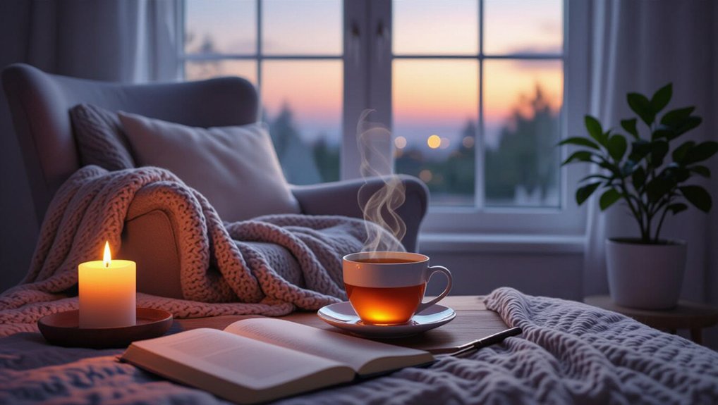 evening relaxation enhances sleep