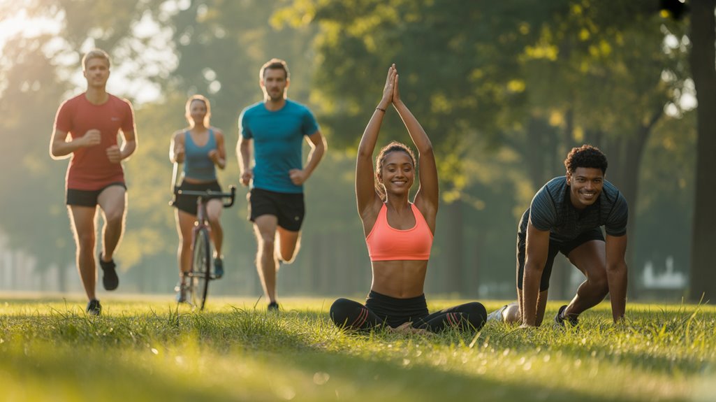 exercise enhances mental well being