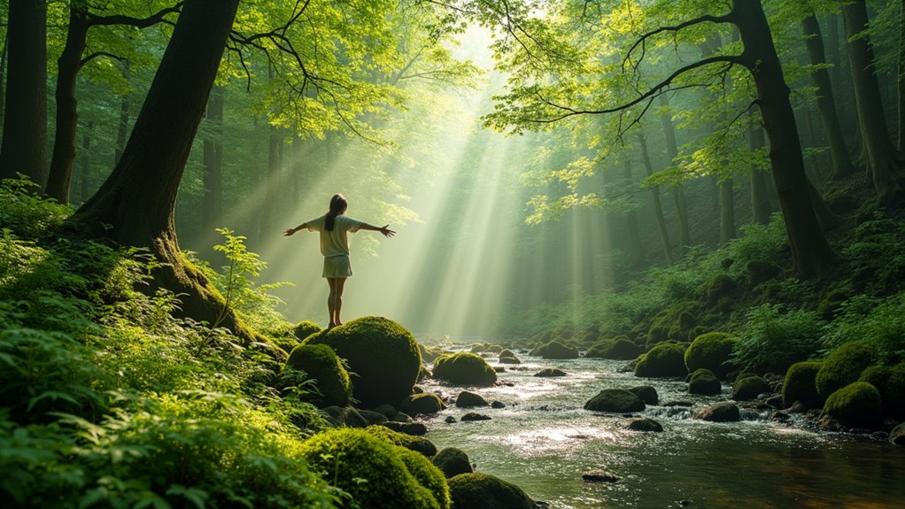 forest bathing enhances health