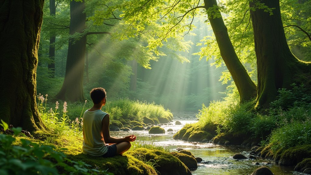 immersive nature relaxation practice