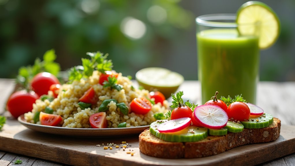 quick plant based lunch options