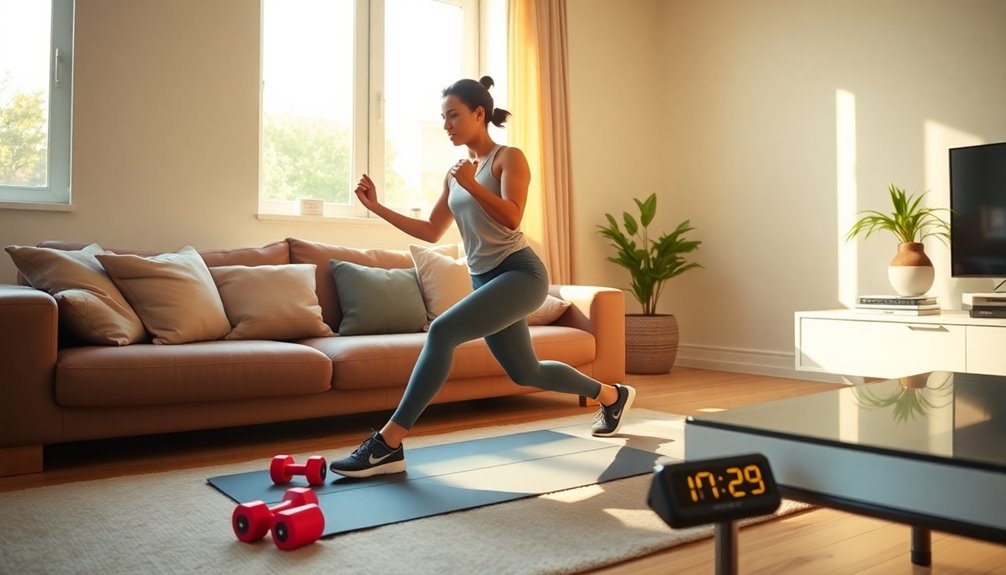 short intense workout intervals