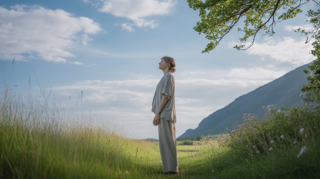 standing meditation for grounding