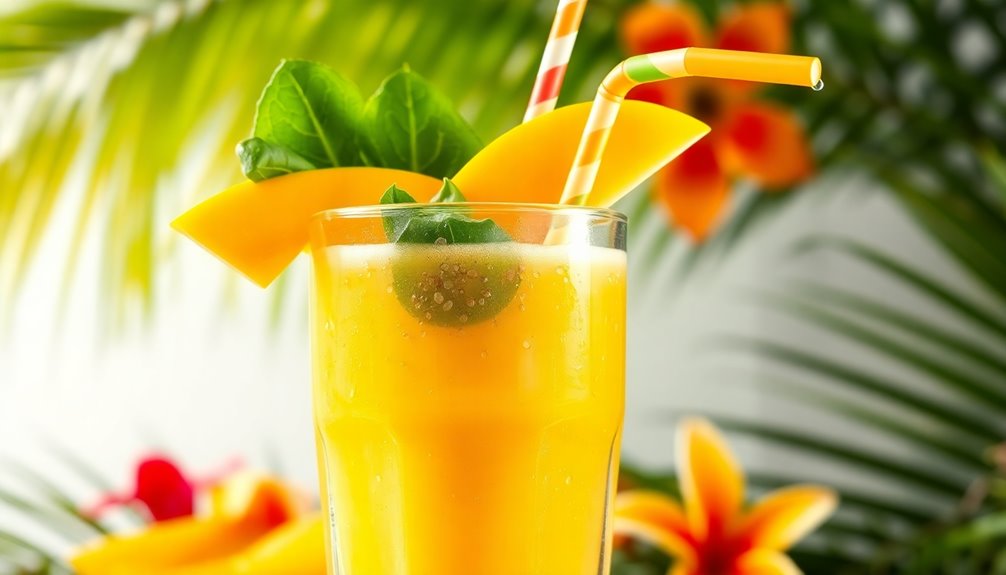 tropical mango smoothie recipe