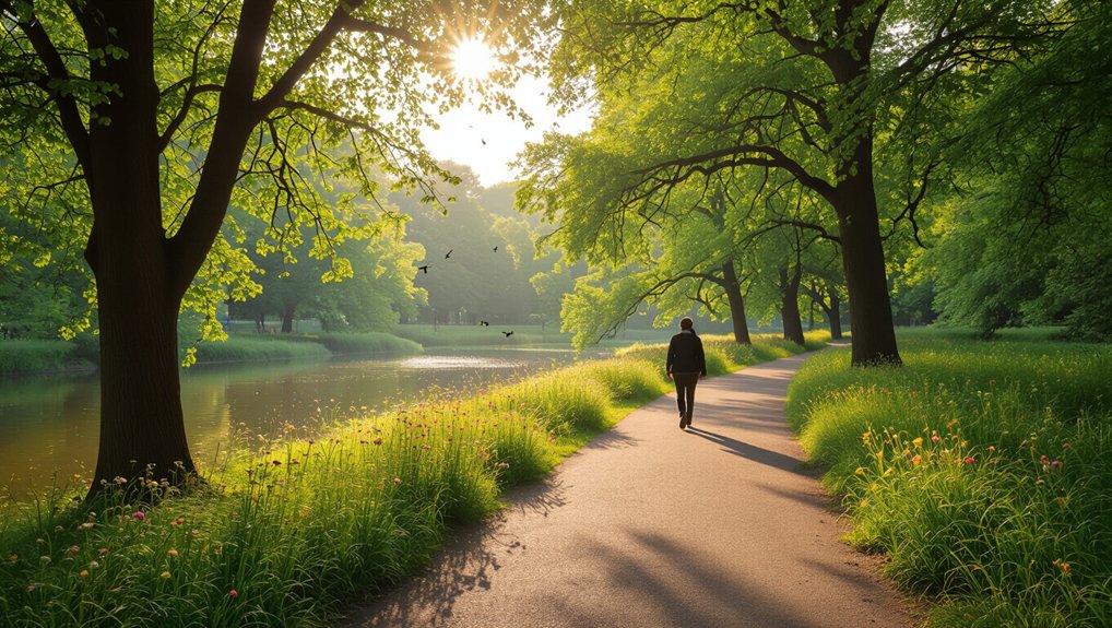 walking enhances mental health