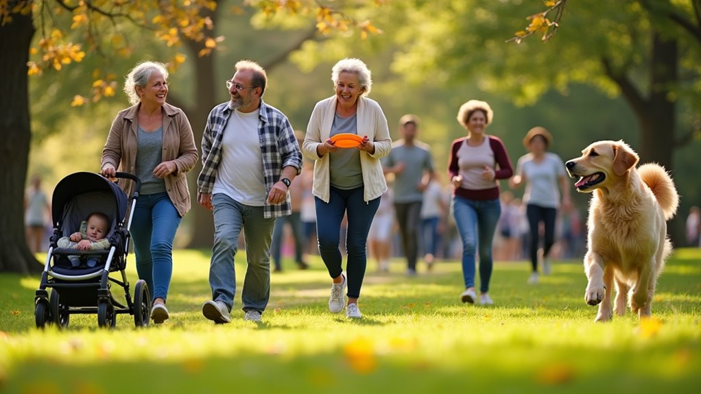 walking fosters community connections