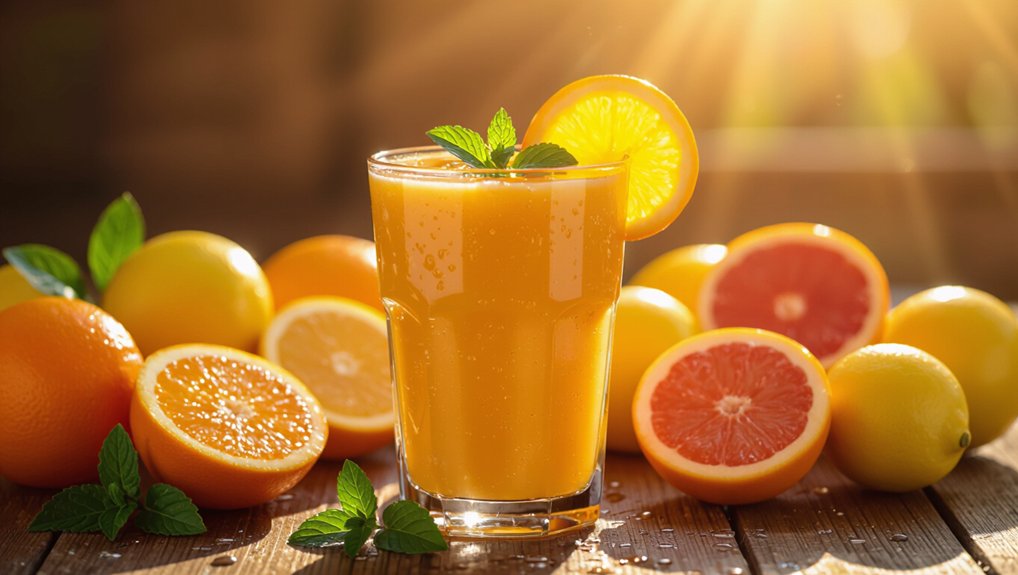 citrus smoothie for energy