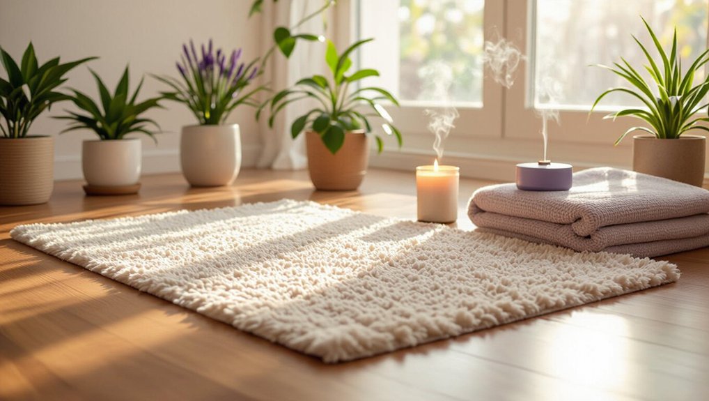 comfortable and personalized practice space