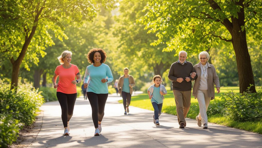 daily walking enhances health