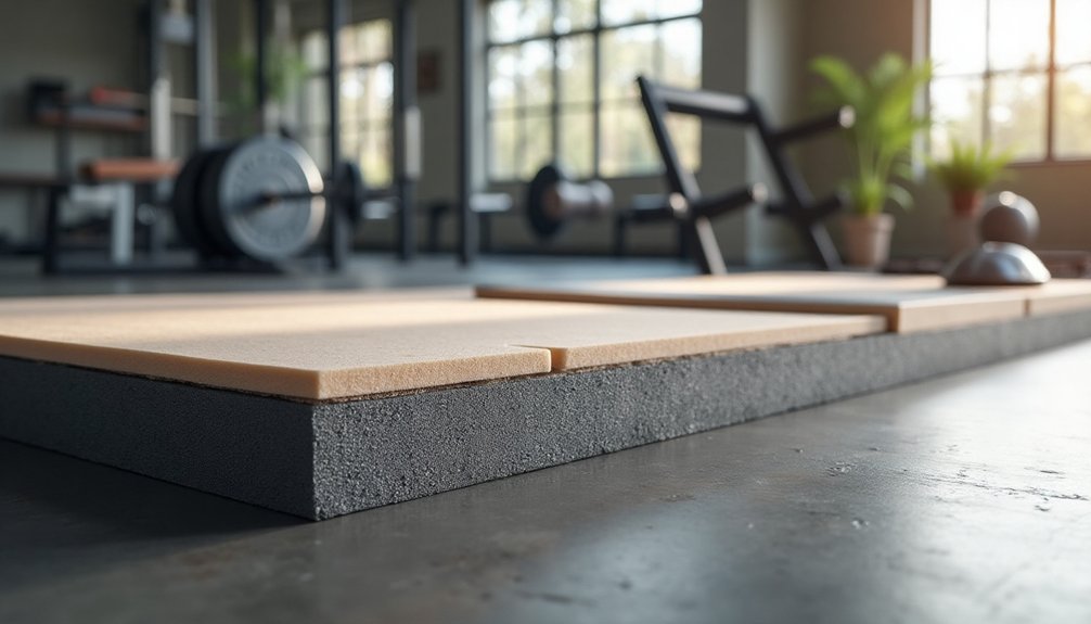 dual layer exercise mat performance