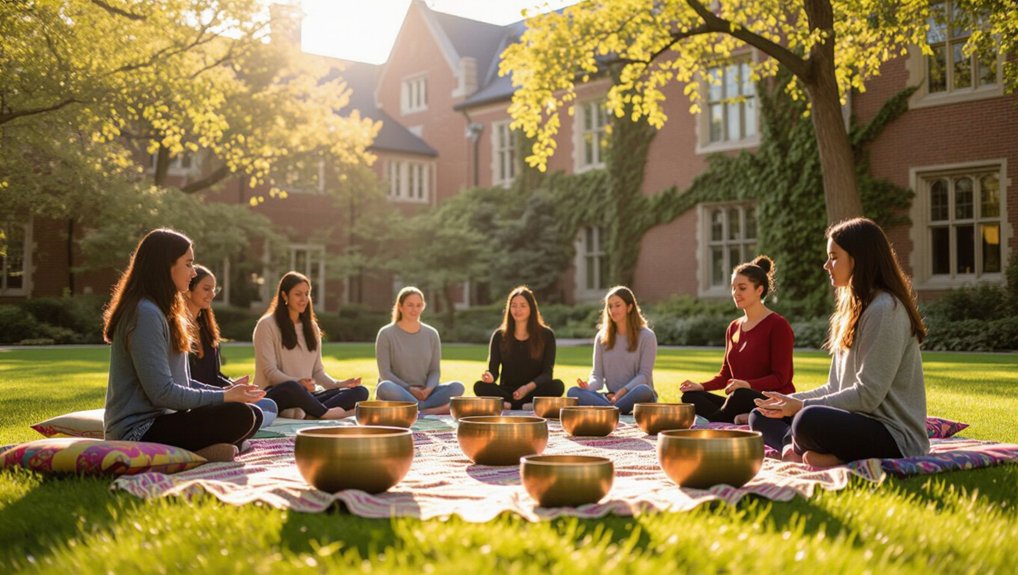 sound healing in universities