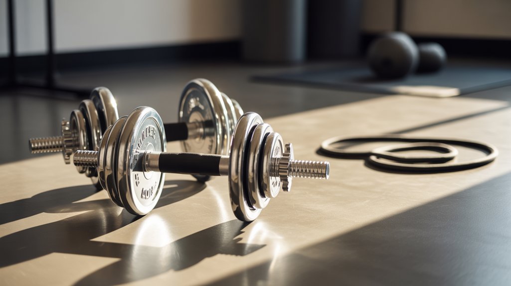 adjustable dumbbells enhance workouts