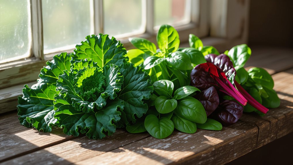 antioxidant rich leafy greens