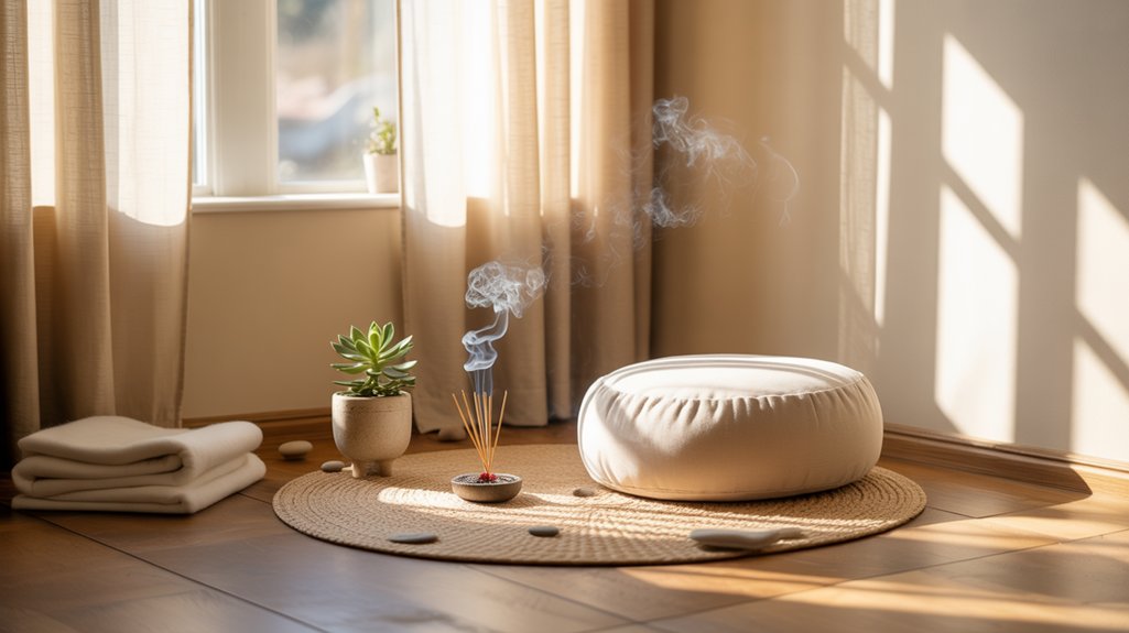 choose a peaceful corner