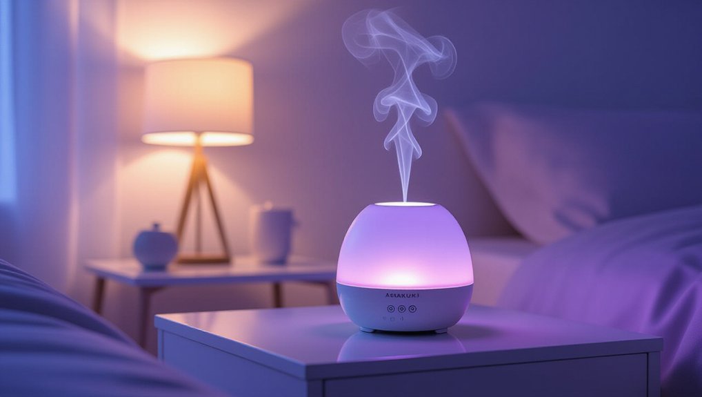 colorful ambient wellness lighting