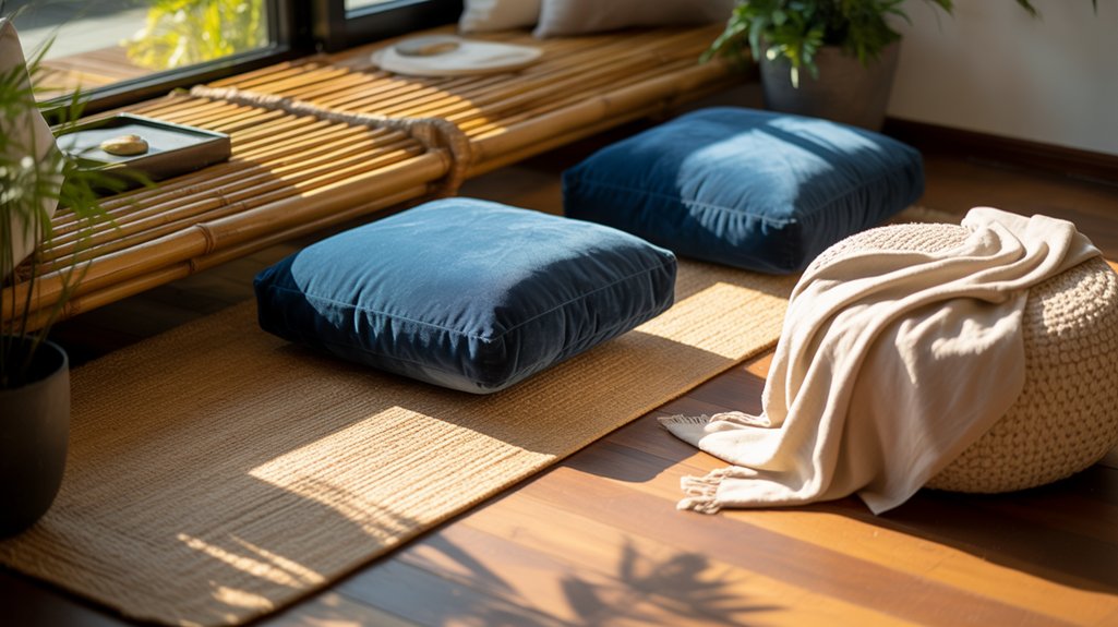 comfortable meditation seating options