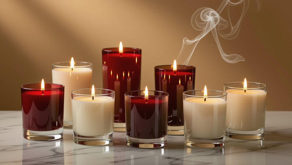 curated aromatic candle collection