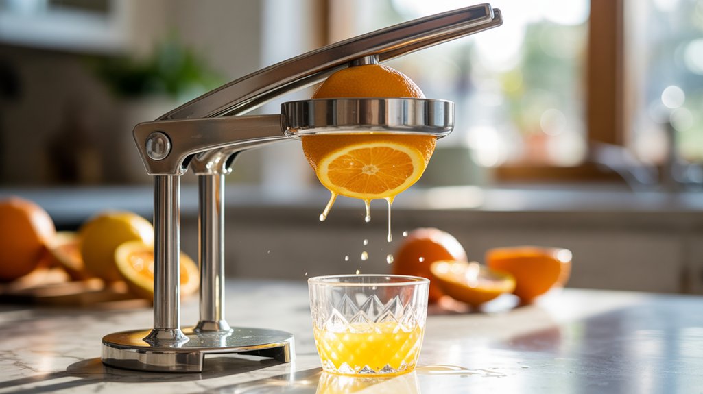 effortless citrus juice extraction