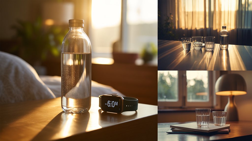 hydrate consistently throughout day