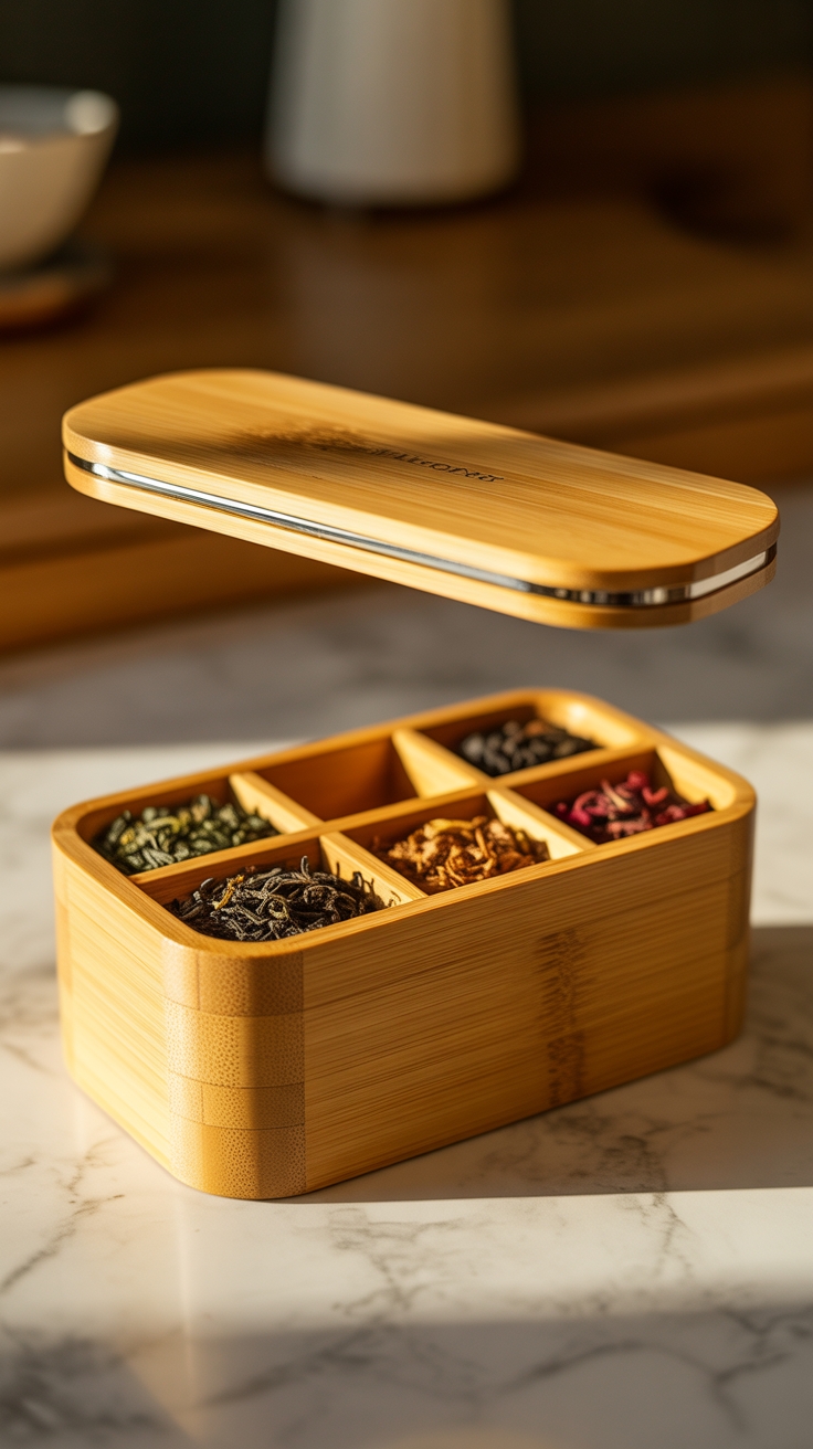 magnetic seals enhance tea freshness