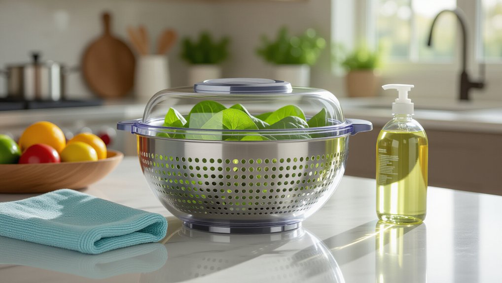 maintain oxo salad spinner