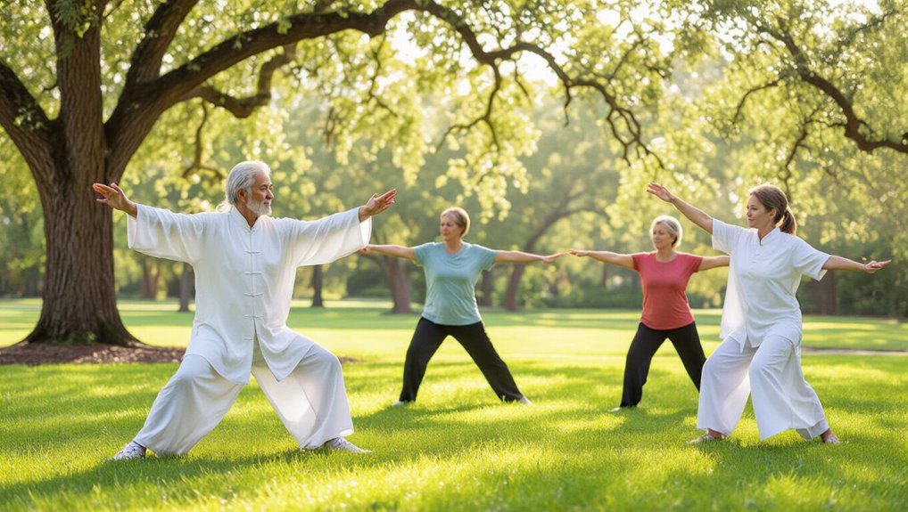 mindful balanced flowing movements