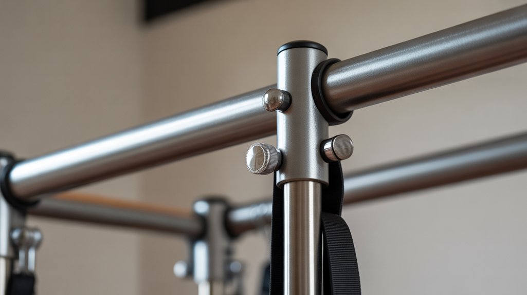 portable steel pilates bar