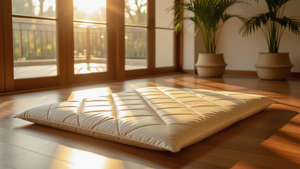 premium meditation mat features