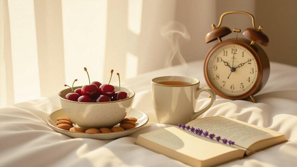 sleep promoting foods timing