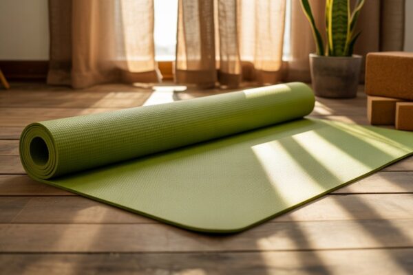 sustainable yoga mat choice