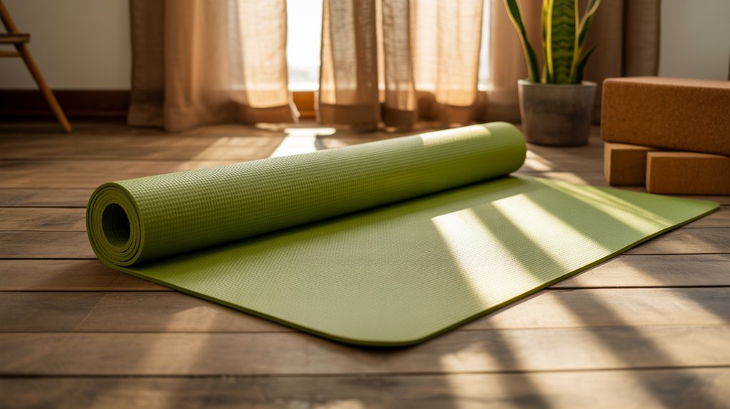 sustainable yoga mat choice