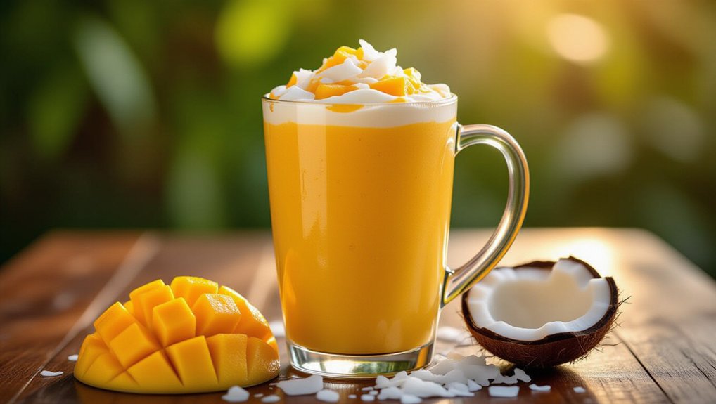 tropical protein smoothie recipe