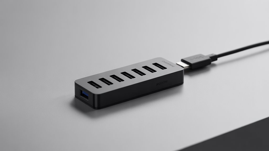 usb hub with multiple ports