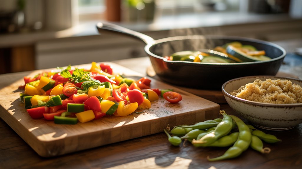 vibrant summer grain bowl
