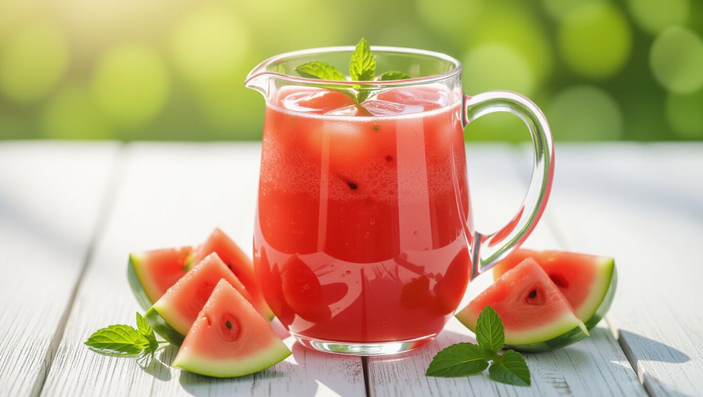 watermelon mint hydration smoothie