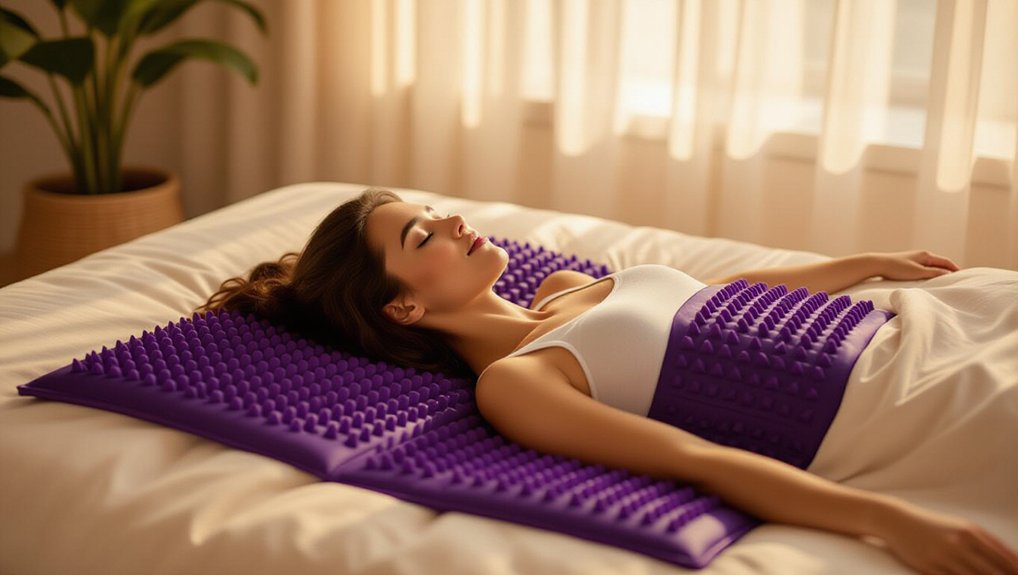 acupressure mat relaxation experience