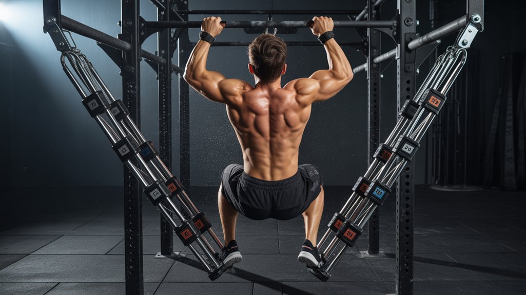adjustable bands enhance pull ups