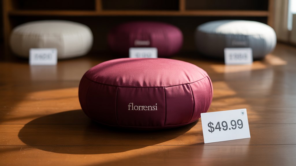 affordable premium meditation cushion