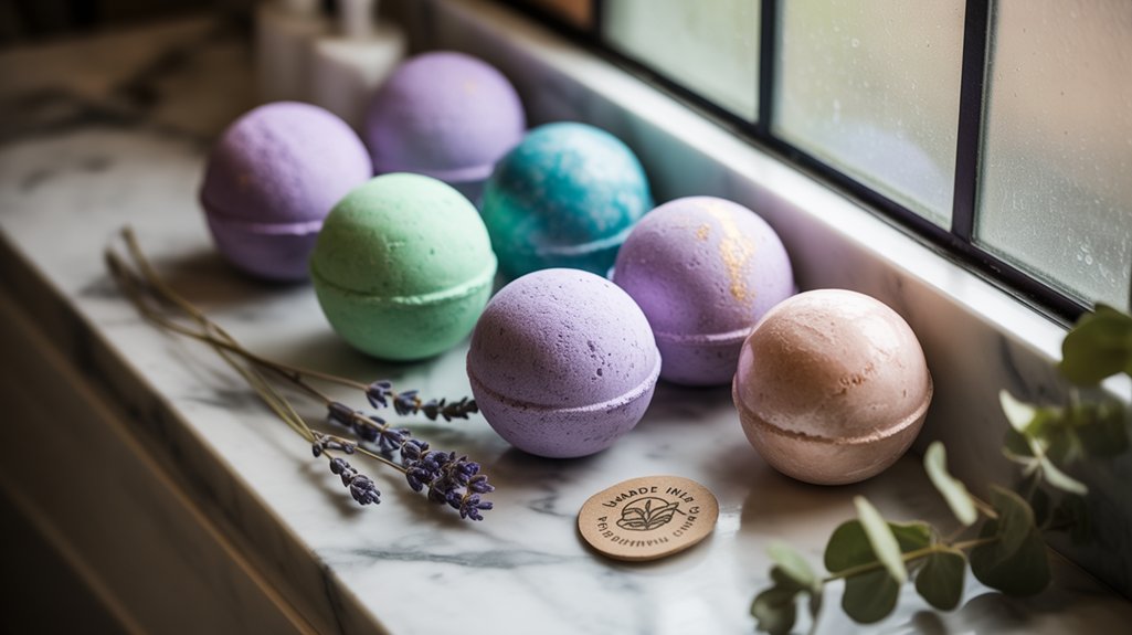 artisanal therapeutic bath bombs