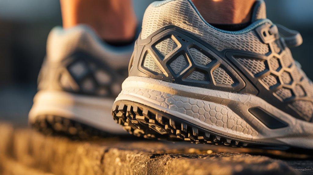 breathable durable athletic footwear