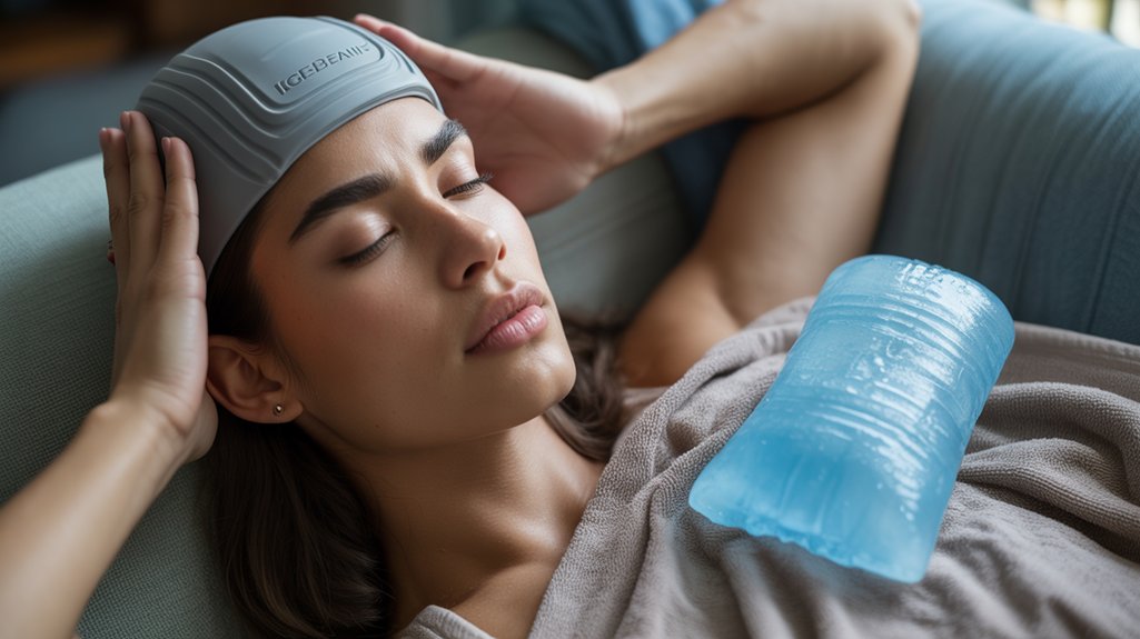 comfortable hands free cold therapy