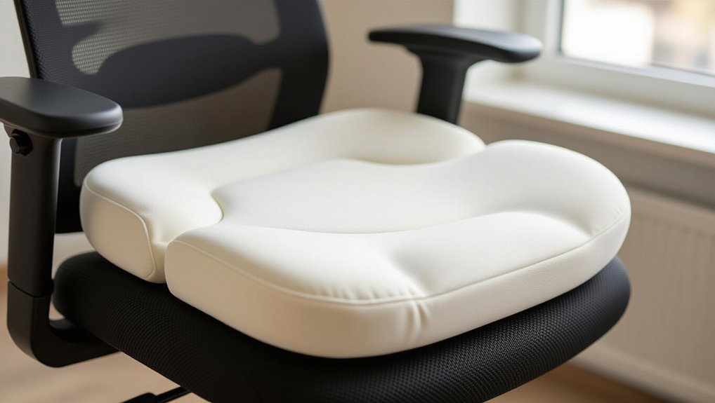 enhanced comfort through cushioning