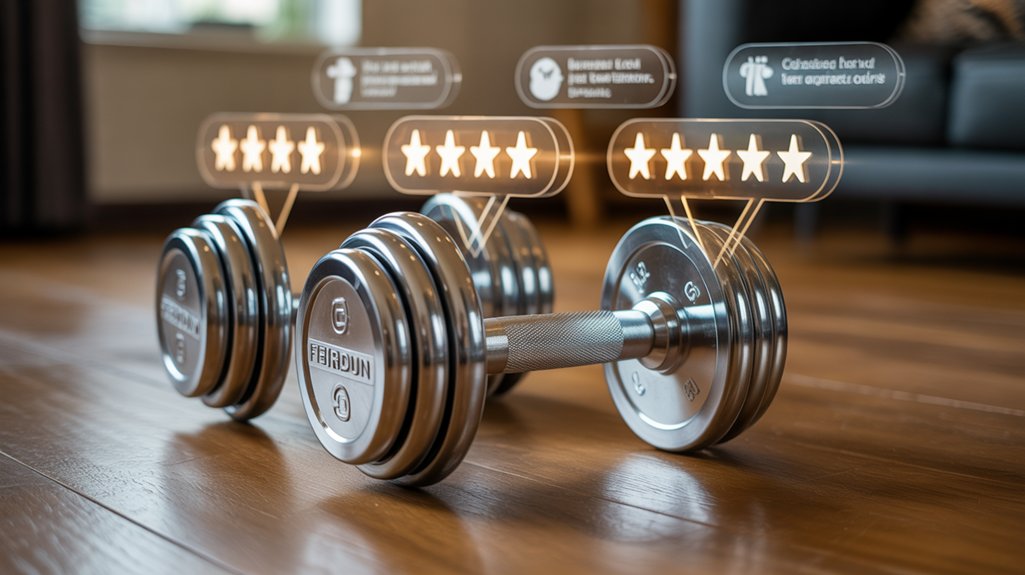highly rated dumbbell set